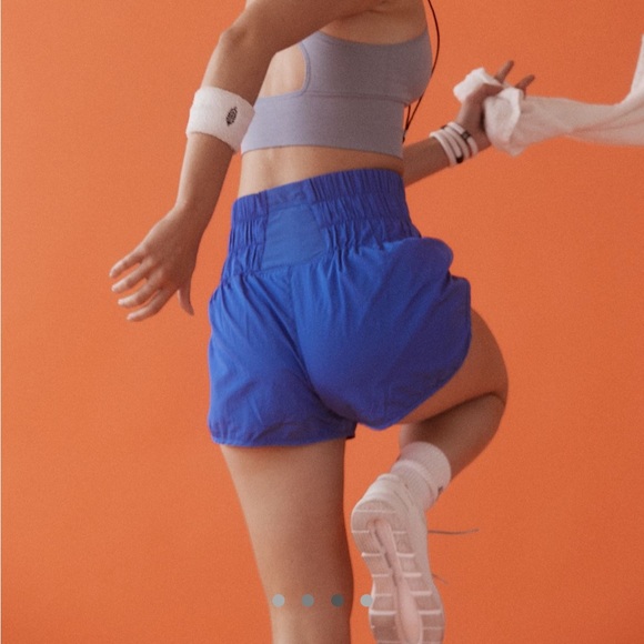 Free People the way home shorts Blue - Picture 3 of 4